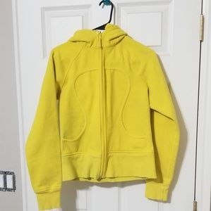 Lululemon Scuba Hoodie (bright yellow)